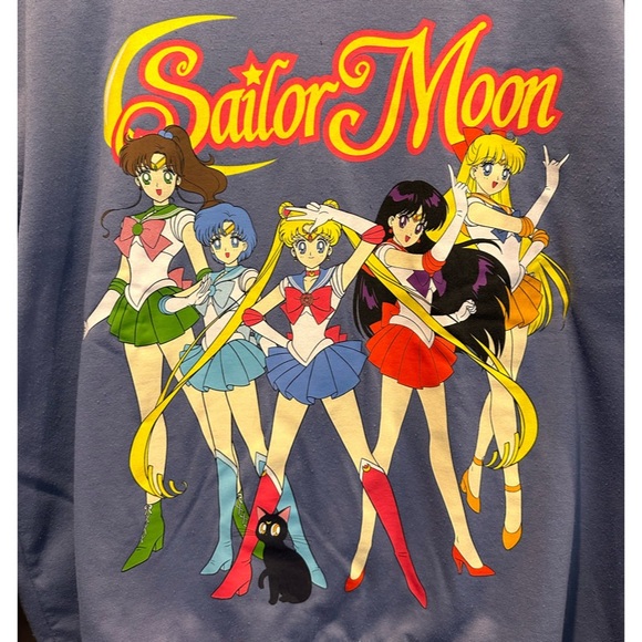 Sailor Moon Sweatshirt. Size Large - Picture 6 of 10